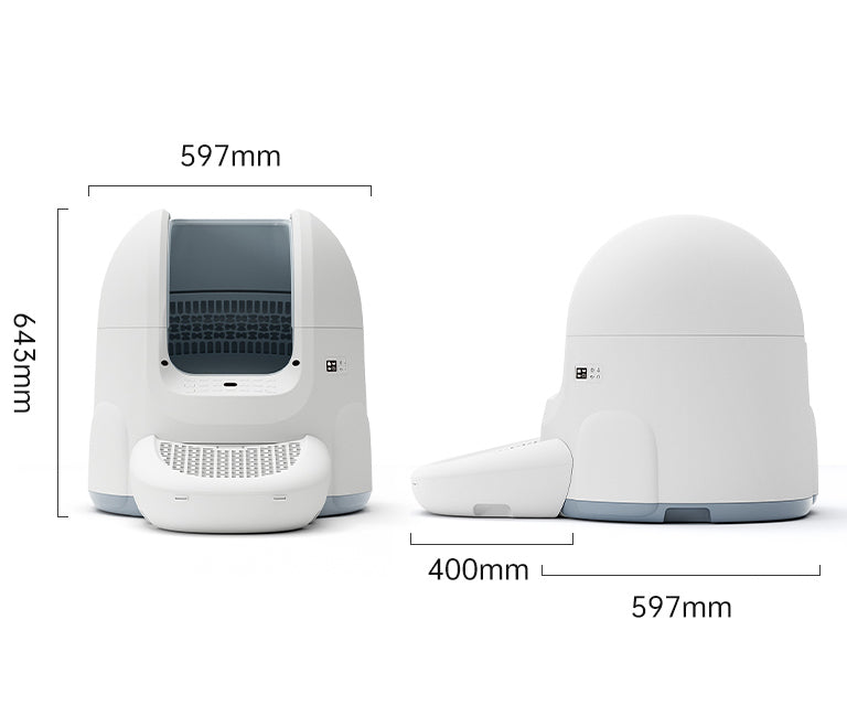 SPONGE Samočistilni mačji WC