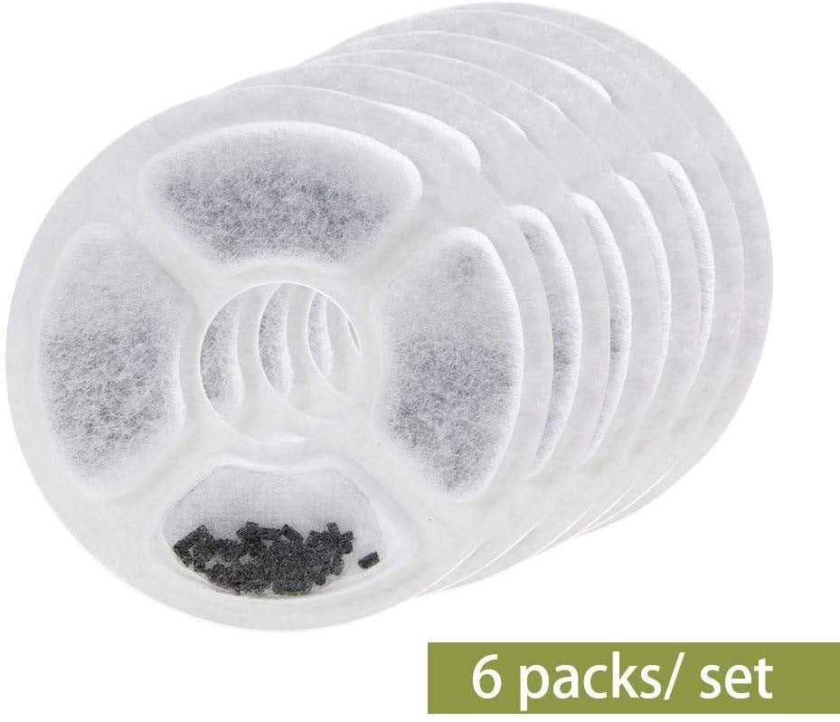 Nadomestni filtri za avtomatsko fontano SPONGE – 6 kos