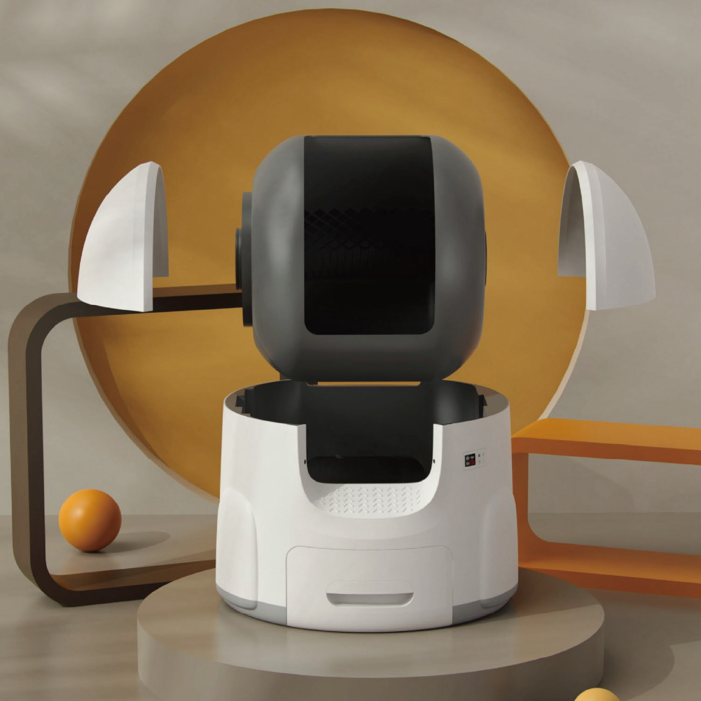 SPONGE Samočistilni mačji WC