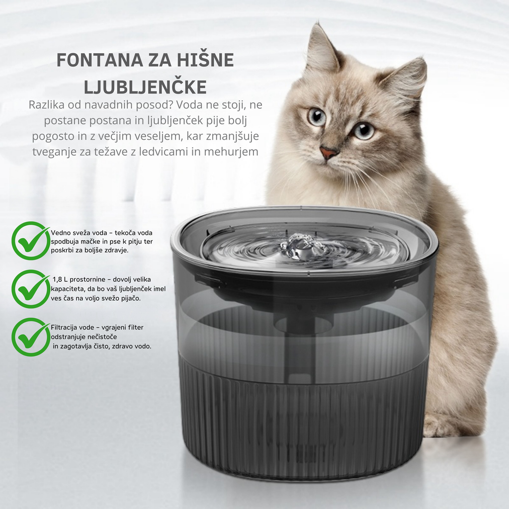 SPONGE fontana za hišne ljubljenčke