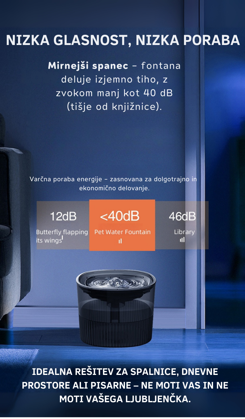 SPONGE fontana za hišne ljubljenčke