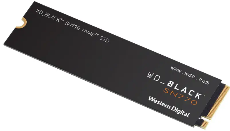 Western Digital Black SN770 SSD 2TB, M.2 NVMe x4 Gen4 (WDS200T3X0E)