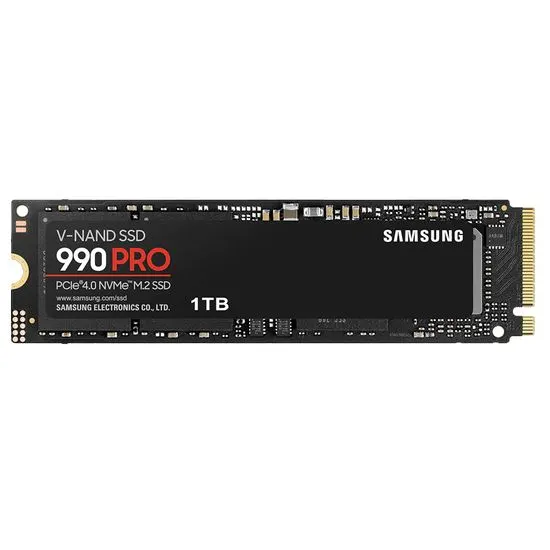 Samsung 990 PRO 1TB M.2 PCIe 4.0 NVMe 2.0 MZ-V9P1T0BW SSD