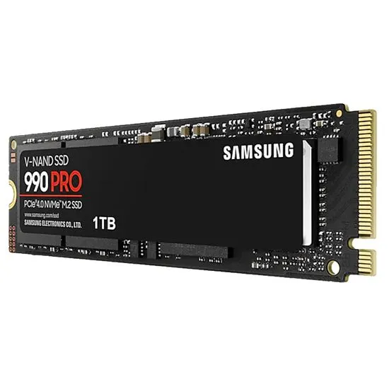 Samsung 990 PRO 1TB M.2 PCIe 4.0 NVMe 2.0 MZ-V9P1T0BW SSD