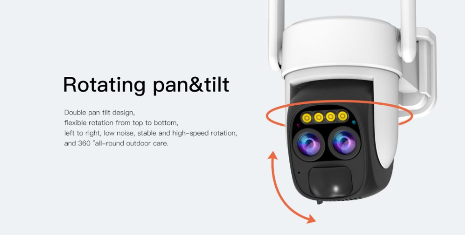 Solarna nadzorna kamera na WiFi 2K ločljivost