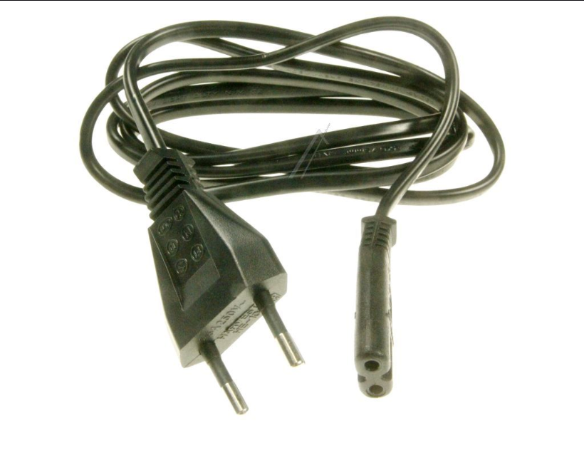 2-polni napajalni kabel z evropskim vtikačem in IEC C7 priključkom